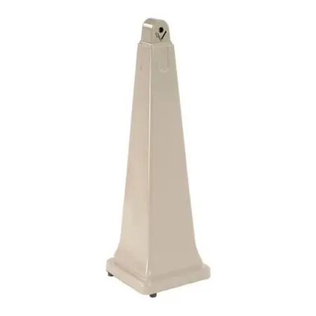 Rubbermaid Commercial FG257088BEIG Rubbermaid Groundskeeper Smokers Receptacle Beige