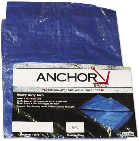 SK0440020-US20260702-105043-0 Anchor Brand 101-1016 Anchor 11009 10'X16' Poly TARP Woven LAMIN - Image 1