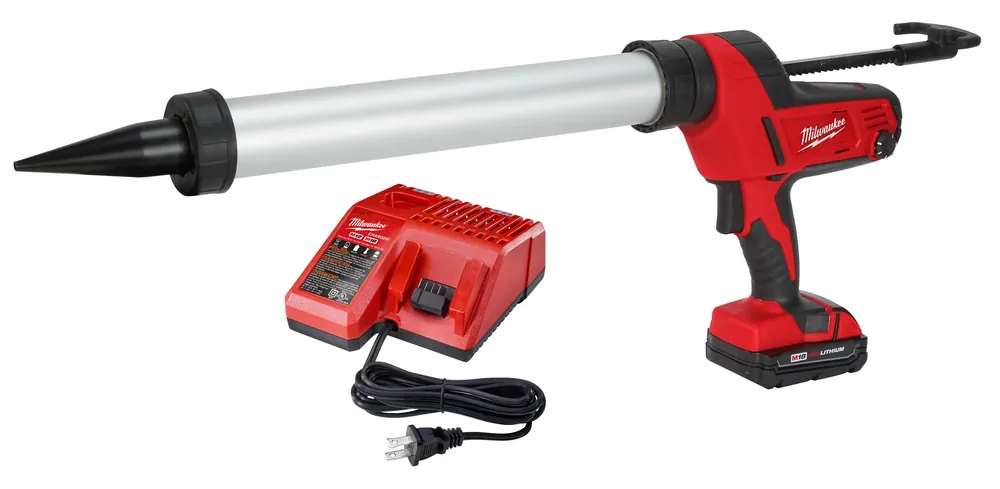 Milwaukee 2642-21CT M18 Sausage Caulk Gun Kit 950 lb Capacity