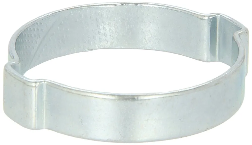 Oetiker 10100043 Zinc-Plated Steel Hose Clamp Double Ear Clamp ID Range 32 mm (Closed) - 37 mm (Open) Pack of 100