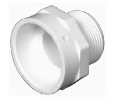 SK0440372-US20260702-105043-0 CHARLOTTE PIPE PVC001091600 4 in. Male x Hub PVC DWV Adapter - Image 1