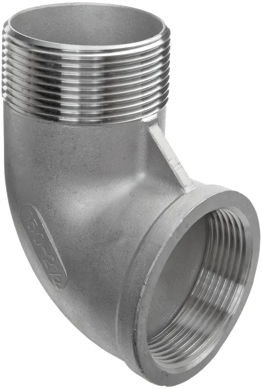 Merit Brass K403-24 90 Degree Street Elbow Class 150 1-1/2 in MNPT x FNPT
