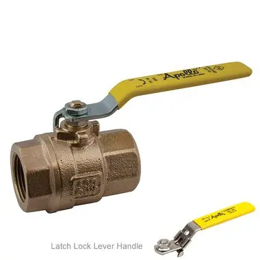 Apollo Valves 77C10427A 77C-A Series 3/4 in. Bronze Full Port NPT 600# Ball Valve