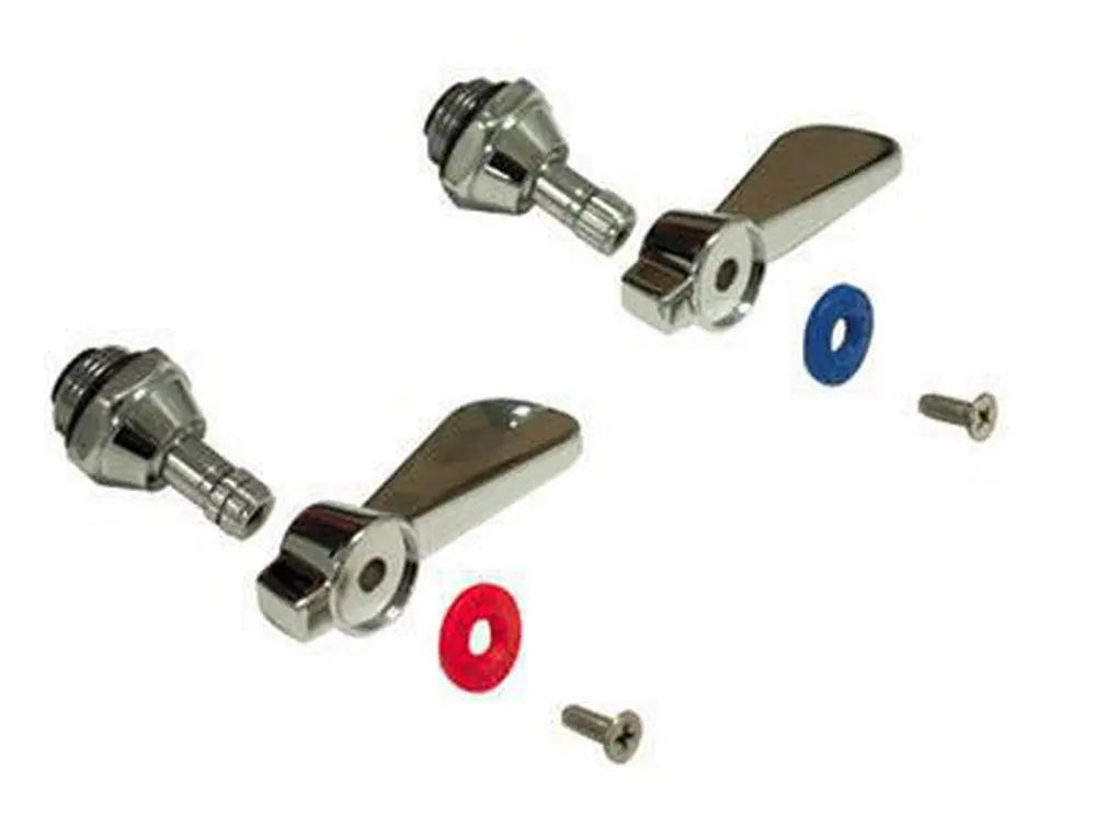 SK0440968-US20260702-105043-0 Advance Tabco K-00 Brass Handle Kit in Polished Chrome - Image 1