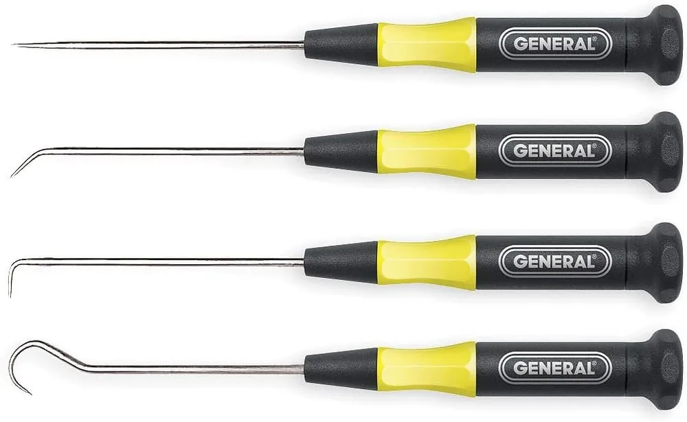 SK0440994-US20260702-105043-0 General Tools 60004 4-Piece Ultra Tech Probe Set Black - Image 1