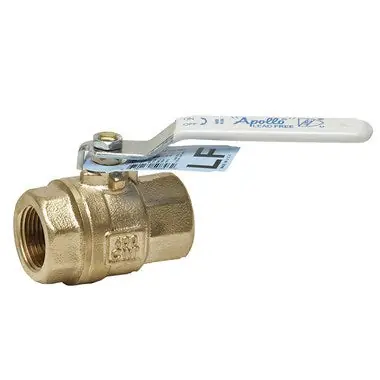 Apollo Valves 77CLF-A Series 1-1/4 in. Bronze Full Port NPT 600# Ball Valve