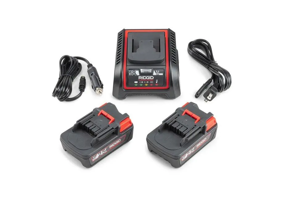 SK0441136-US20260702-105043-0 RIDGID 66013 2.0AH 18V Lithium-ion Battery Charger - Image 1