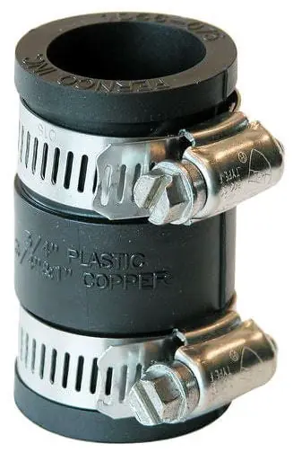 SK0441261-US20260702-105043-0 Fernco 1056-075 Coupling 3/4 x 3/4 PVC x Copper - Image 1