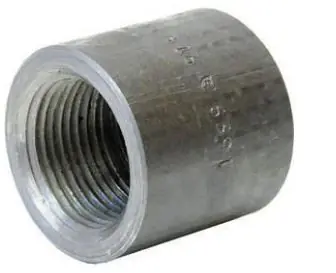 Anvil 0361189608 Threaded Black Forged Steel Cap, 2 Inch Pipe Size