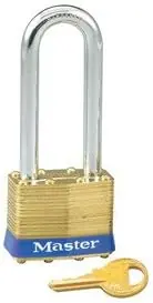Master Lock 82KALJ-68R62 5 Pin Tumbler Lam. Padlock Ka 2-1/2 Shackle