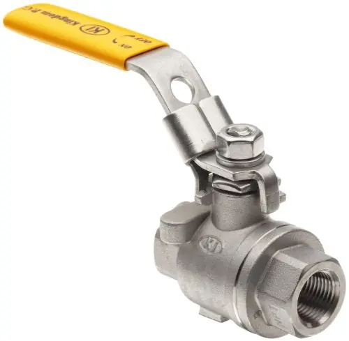 Merit Brass KV210FP-20 Ball Valve Full Port 1-1/4 NPT Female