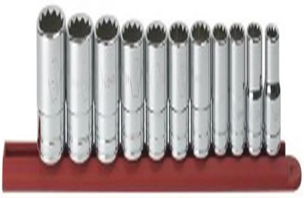 SK0441705-US20260702-105043-0 GEARWRENCH 80711 1/2 Drive 12 Pt. Standard Socket Set, SAE - 80711 - Image 1