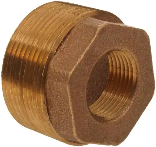Merit Brass X114-2406 Hex Bushing 1-1/2 x 3/8 MNPT x FNPT