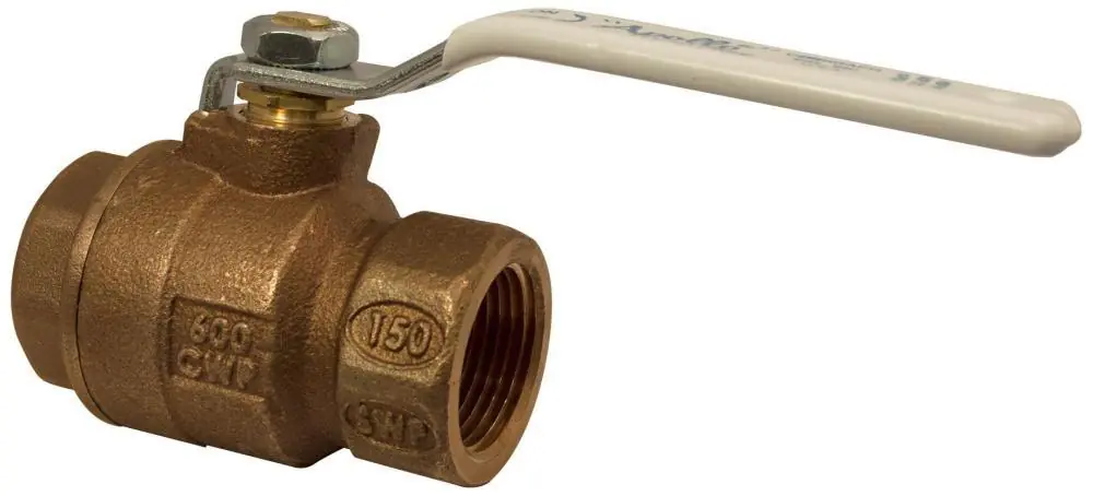 Apollo Valves 77CLF14401A 77CLF-A Series 3/4 in. Bronze Full Port NPT 600# Ball Valve