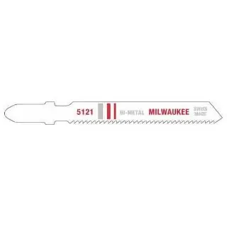 Milwaukee 48-42-5121 Bi-Metal Jig Saw Blade 3 in 18 TPI