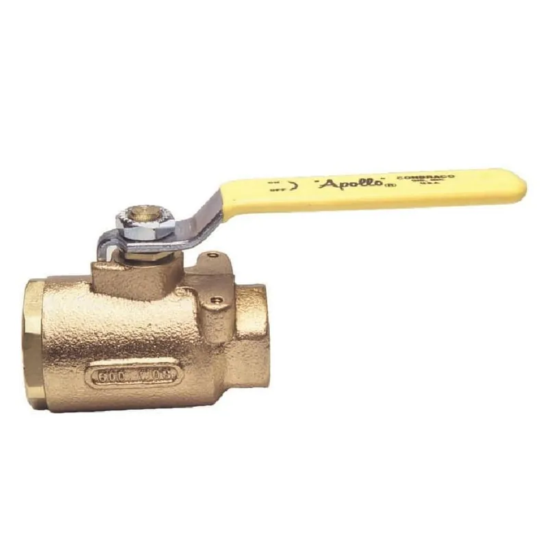 Apollo Valves 7714801 77-140 Series 2 in. Bronze Full Port FNPT 600# Ball Valve