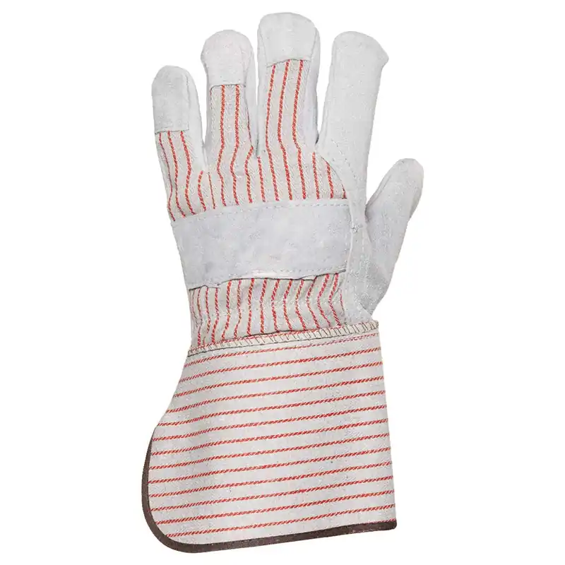 Wells Lamont Y3202L Leather Palm, Wing Thumb Gloves, Large