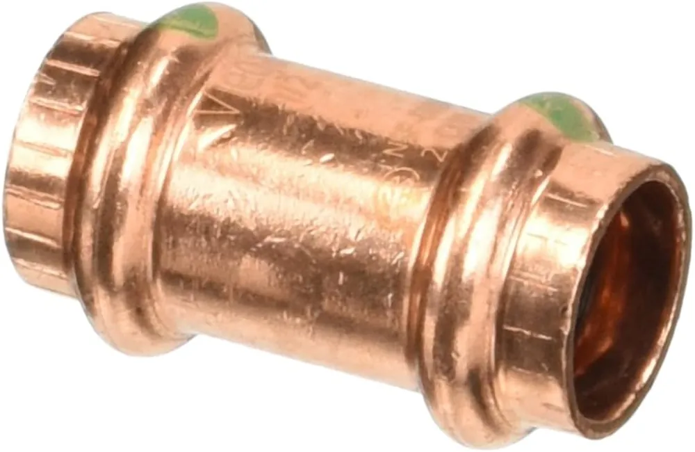 SK0442282-US20260702-105043-0 Viega 78172 Propress Coupling Without Stop 1/2 x 1/2 - Image 1