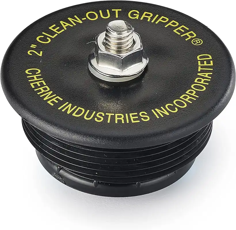 SK0442284-US20260702-105043-0 Cherne 270168 Mechanical Clean Out Plug 2 in Black - Image 1