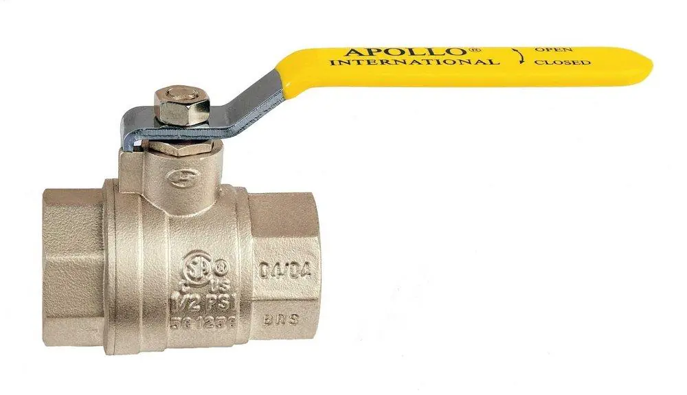 Apollo Valves 94A10201 94A Series 3/8 in. Forged Brass Full Port NPT 600# Ball Valve