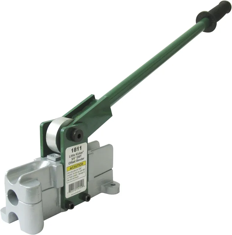 SK0442650-US20260702-105043-0 Greenlee 1811 Little Kicker Offset Hand Bender for 3/4 EMT Conduit - Image 1