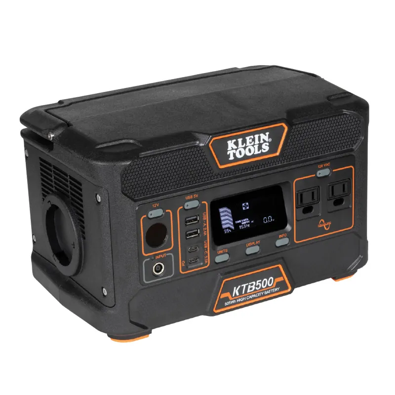 SK0442752-US20260702-105043-0 Klein Tools KTB500 Portable Power Station 500W - Image 1