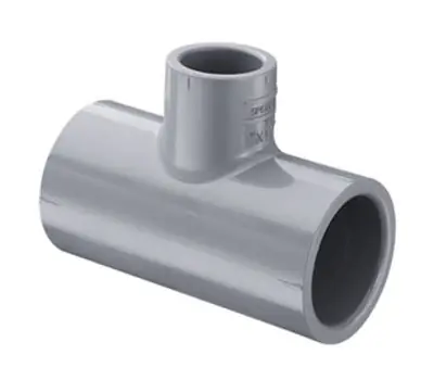 SK0442960-US20260702-105043-0 NIBCO 5111 Chemtrol 3/4 in. Slip x Slip x Slip Schedule 80 CPVC Tee - Image 1