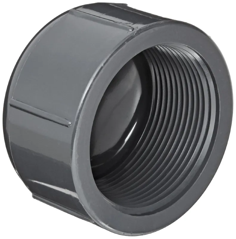 Spears 847-060 PVC Cap Socket SCH80 6 Inch