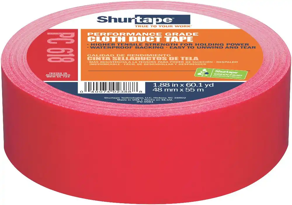 SK0443193-US20260702-105043-0 Shurtape 203673 PC 618 Performance Grade Colored Cloth Duct Tape 48mm x 55m - Image 1