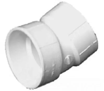 SK0443306-US20260702-105043-0 CHARLOTTE PIPE PVC003241400 6 in Hub x Hub PVC DWV 22-1/2-Degree Bend - Image 1