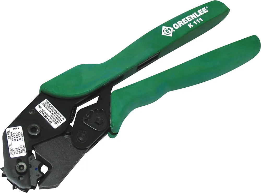SK0443350-US20260702-105043-0 Greenlee K111 Crimping Tool 8-1 AWG - Image 1