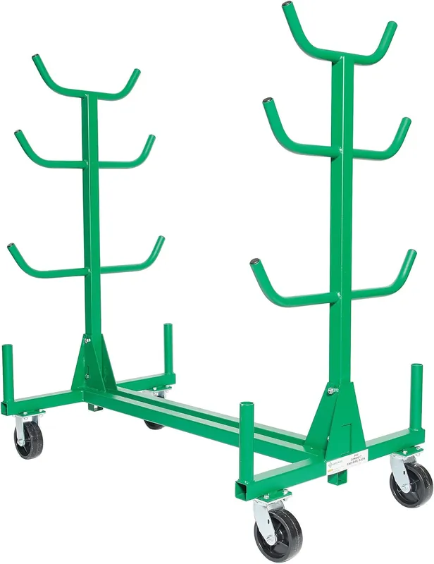 SK0443639-US20260702-105043-0 Greenlee 668 Mobile Material Handling Conduit and Pipe Rack with 603 Casters - Image 1