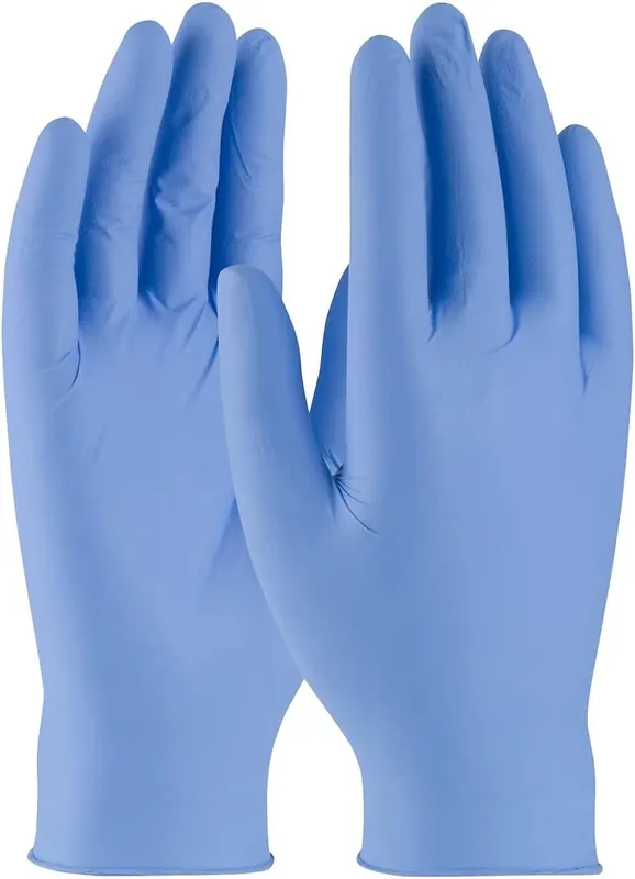 Ambi-dex 63-230PF/L Ambi-dex Octane Disposable Nitrile Glove Powder Free with Textured Grip 3 mil Blue L