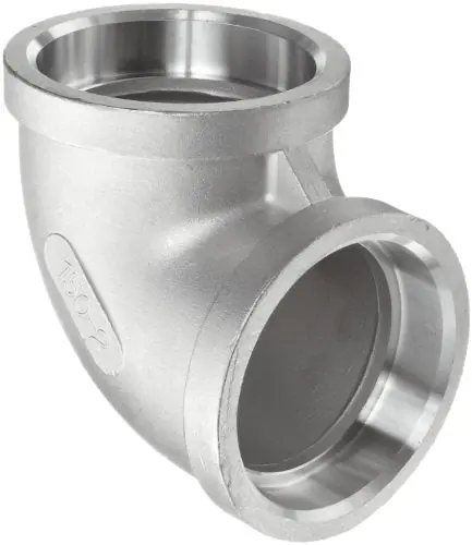 Merit Brass SWM401-16 Pipe Elbow 90 Degree Socket Weld 1 Inch