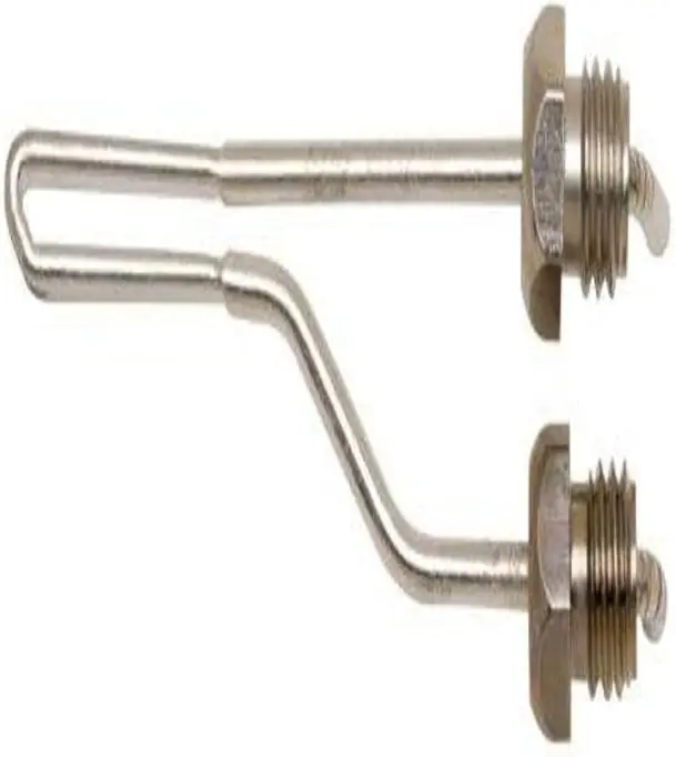 SK0444106-US20260702-105043-0 Weller 8125N Replacement Soldering Gun Tip with Hex Nut - Image 1