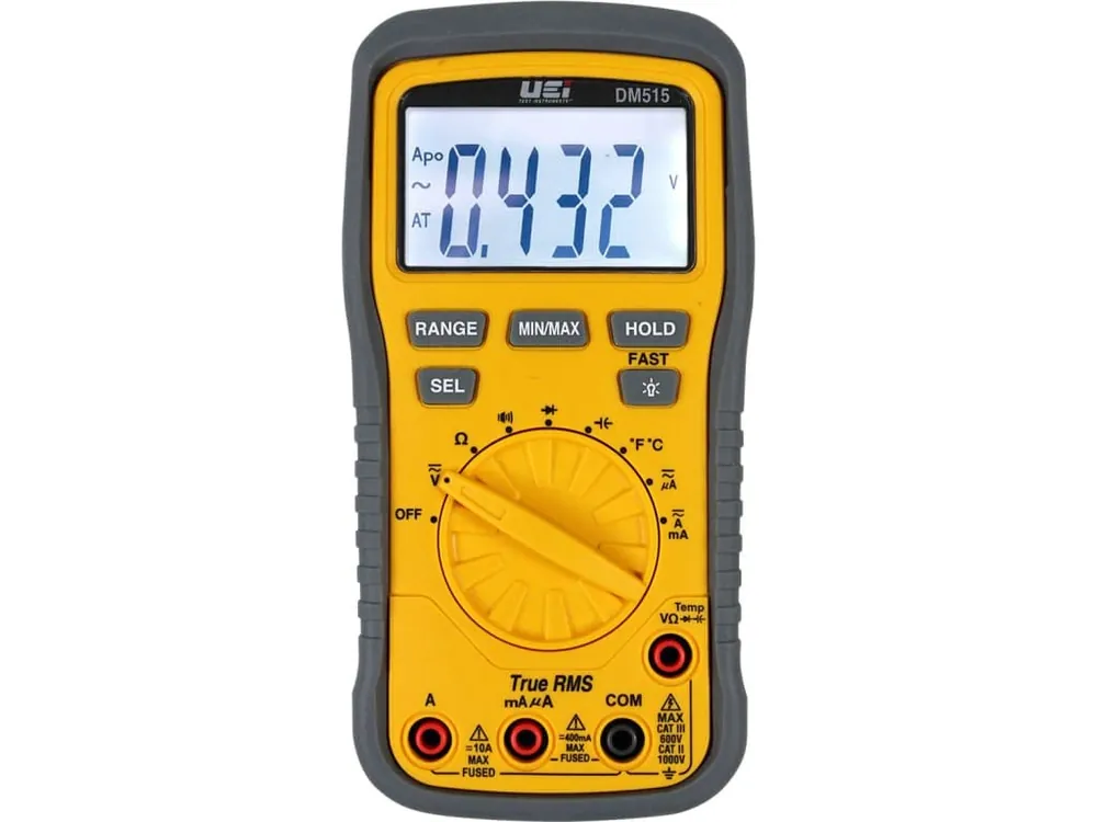 SK0444142-US20260702-105043-0 UEi Test Instruments DM515 Digital Multimeter 1000V - Image 1