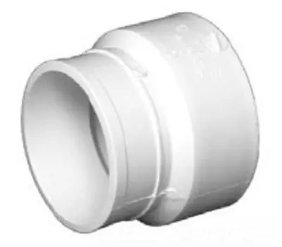 SK0444188-US20260702-105043-0 CHARLOTTE PIPE PVC001191400 4 in. Spigot x Hub PVC DWV No-Hub Adapter - Image 1