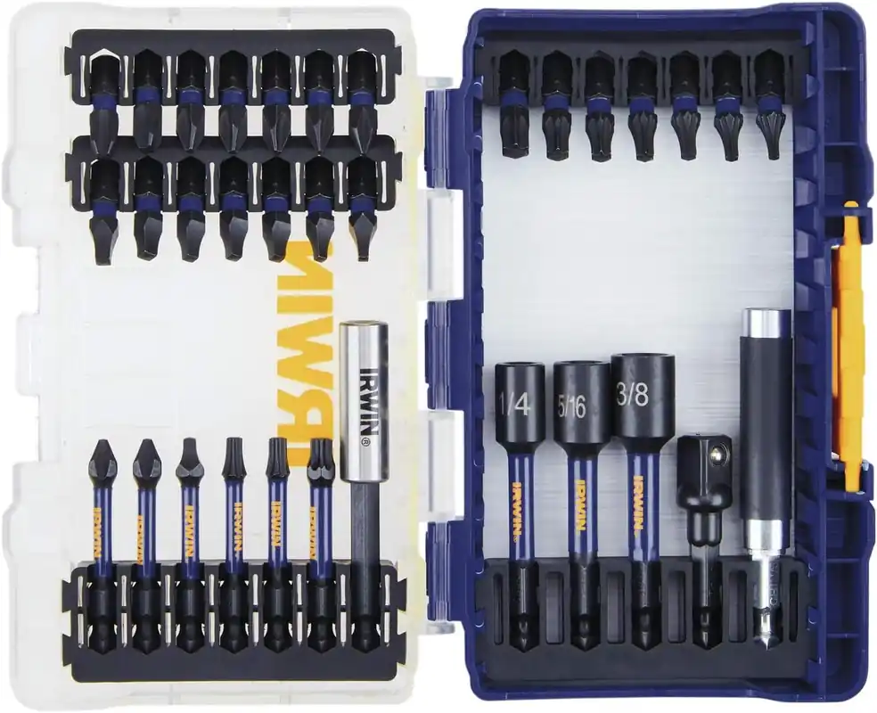 SK0444259-US20260702-105043-0 IRWIN IWAF1333 Impact Driver Bit Set, 33-Piece - Image 1
