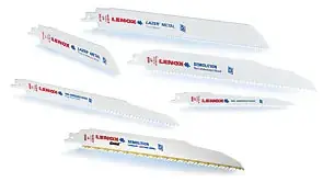 Lenox 20554424R 4 x 3/4 x 0.035 x 24TPI Bi-Metal Reciprocating Saw Blade (5/Pkg)