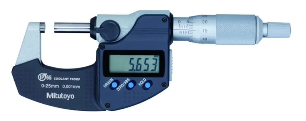 SK0444433-US20260702-105043-0 Mitutoyo 293-240-30 Digimatic Micrometer No-Output 0-25 mm - Image 1