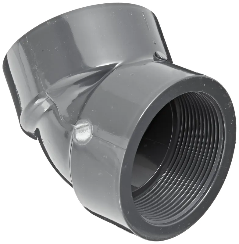 Spears 819-040 4 PVC 45 Elbow FPT Sch80