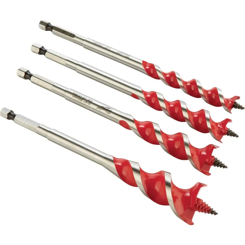 Milwaukee 48-13-0400 SPEED FEED 4-Piece Auger Bit Set