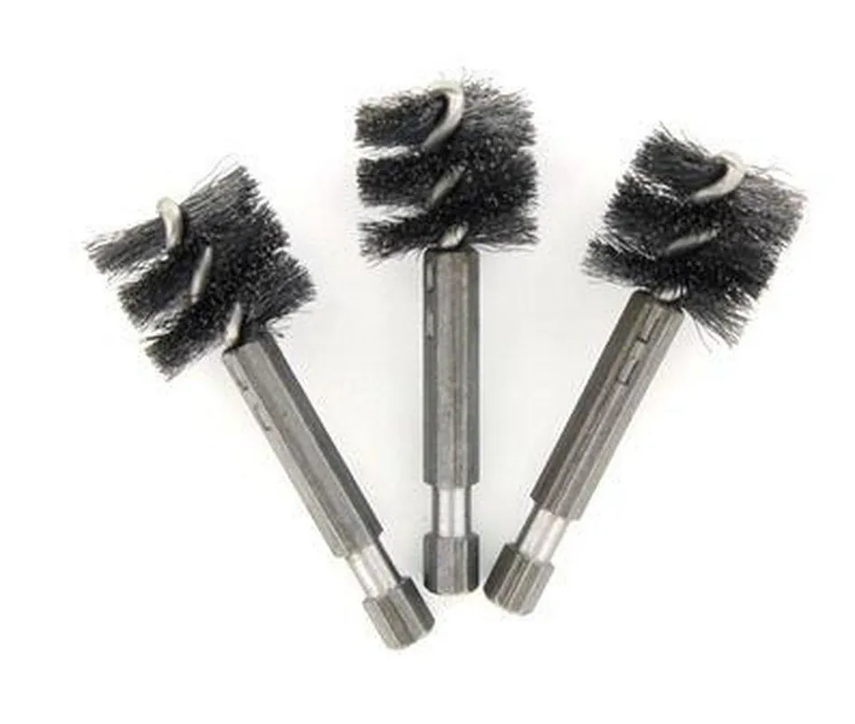 RIDGID 93727 1 in. Fitting Brush 3 Pack for Ridgid 122XL Copper Cutting and Prep Machine