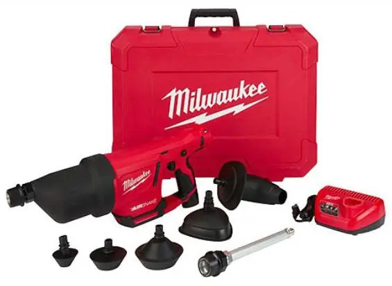 Milwaukee 2572B-21 M12 AIRSNAKE Drain Cleaning Air Gun Kit