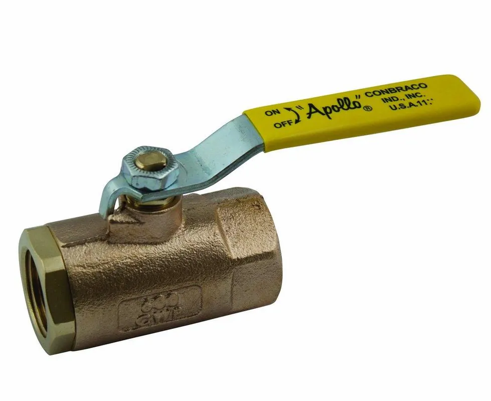 Apollo 70-101-27-41 70-100 Series 1/4 in. Bronze Standard Port FNPT 600# Ball Valve