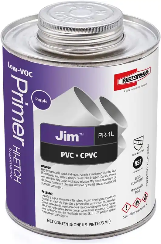SK0444776-US20260702-105043-0 Rectorseal 55914 Jim PR-1L Purple Low Voc Hi-Etch Primer 16 Oz - Image 1