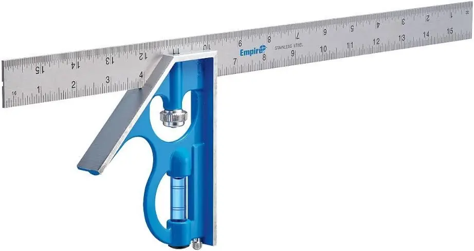 SK0444978-US20260702-105043-0 Empire Level E280 Heavy Duty Professional Combination Square 16 Inch - Image 1