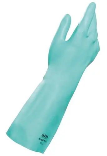 MAPA Professional 493428 MAPA StanSolv AF-493 Nitrile Flocked Lined Glove Power Size 8