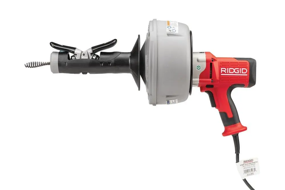 RIDGID 36003 2400 Series 35 Ft 2-Way Autofeed Cable Drain Air Gun