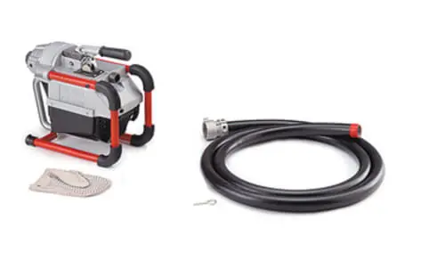 RIDGID 66492 K-60SP Sectional Drain Cleaning Machine, 1-1/4 to 4 in Drain Line, 1/2 hp